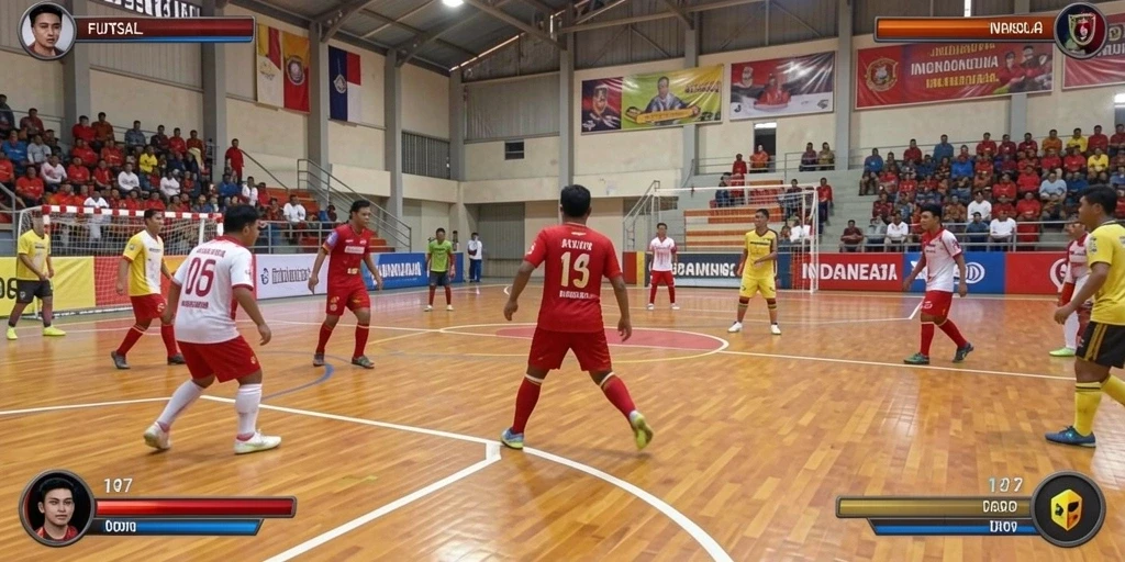 Tampilan utama aplikasi dengan navigasi yang jelas.