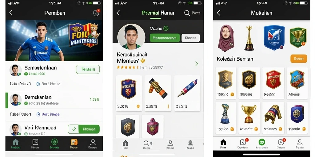 Tampilan grafis yang menakjubkan dalam permainan.