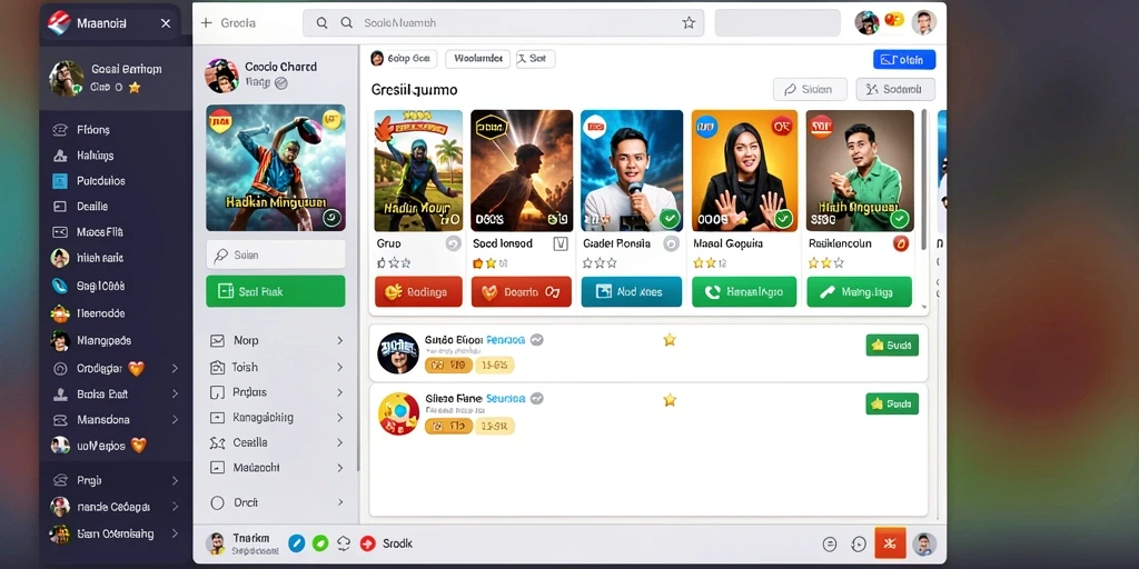 Tampilan antarmuka yang intuitif dan mudah digunakan.