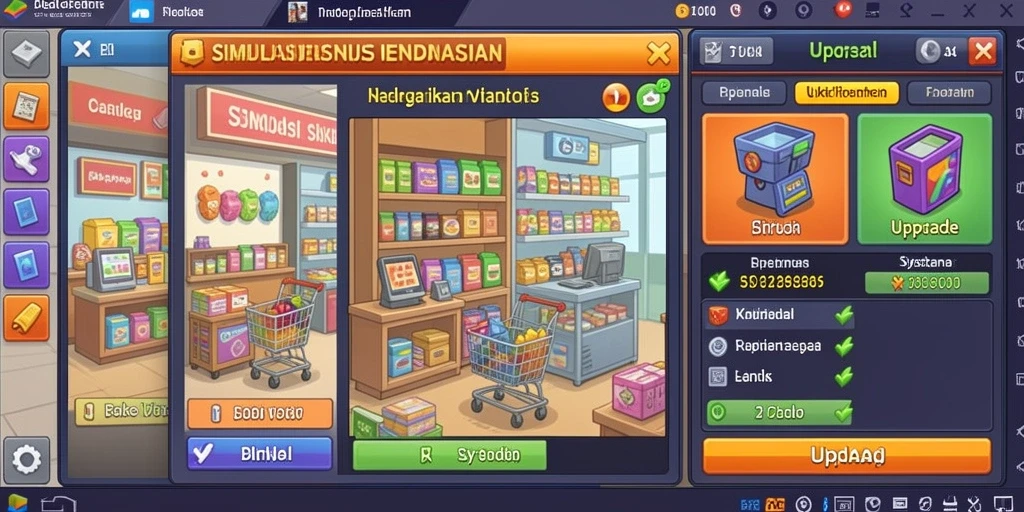 Tampilan antarmuka yang intuitif dan menarik.