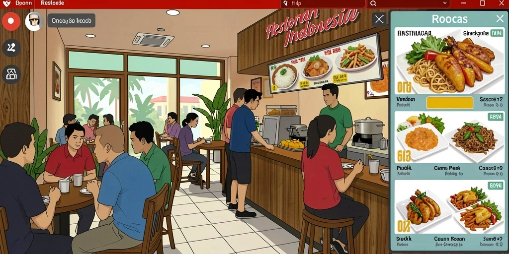 Tampilan antarmuka pengguna yang intuitif.