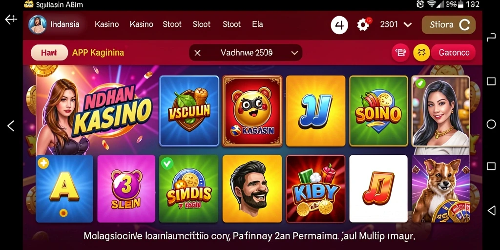 Tampilan antarmuka yang intuitif dan menarik.
