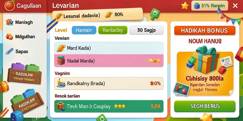 Tampilan antarmuka yang intuitif dan menarik.