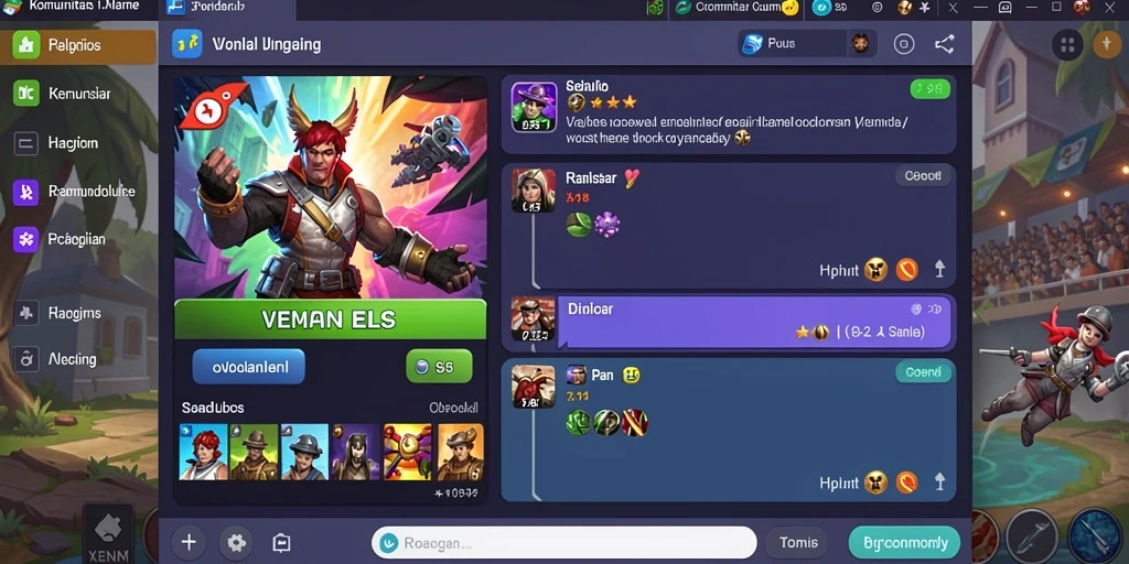 Screenshot menampilkan antarmuka pengguna METEORBET88 yang intuitif.