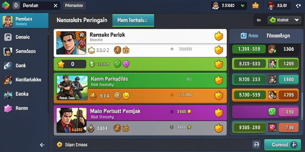 Tangkapan layar menampilkan grafis berkualitas tinggi dari PC777.