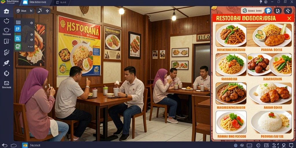 Tampilan antarmuka yang ramah pengguna.