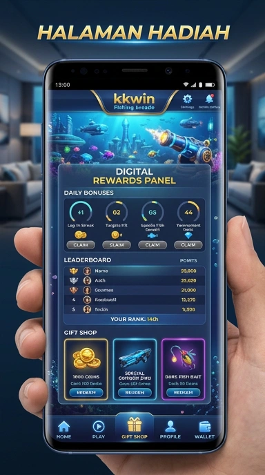 Galeri pratinjau visual kkwin build APK resmi terbaru